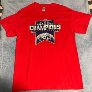 FANATICS Atlanta Braves World Series t-shirt (Size - L)